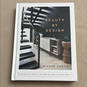 Beauty by Design Book by Ginger Curtis - White Cover